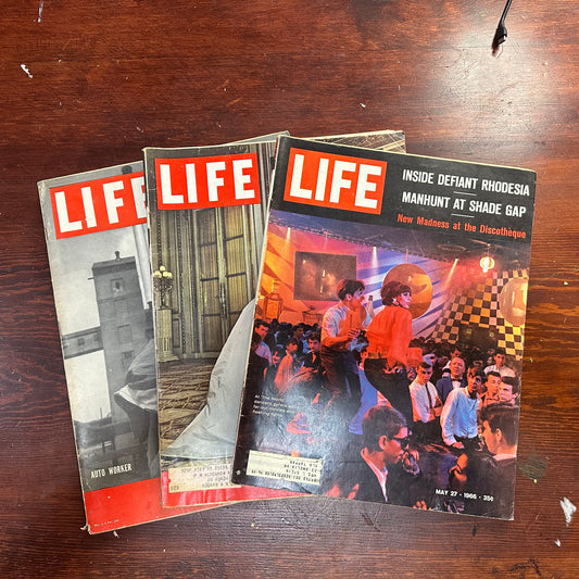 Vintage LIFE Magazine bundle